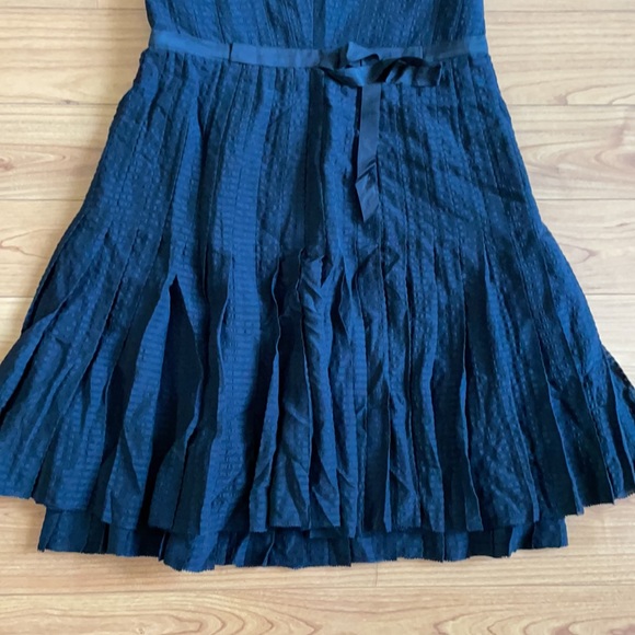 MARC JACOBS Silk Strapless Black Dress - Picture 3 of 8